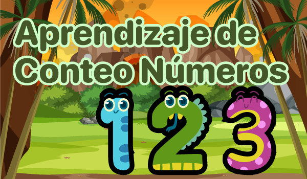 Aprendizaje 123 Números banner