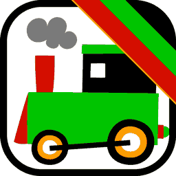 قطار الكلمات – لعبة نحلة التهجأة ولعبة الألغاز للبحث عن الكلمات بواسطة الأطفال icon