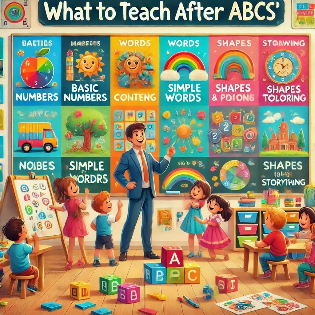 What to teach after alphabet?