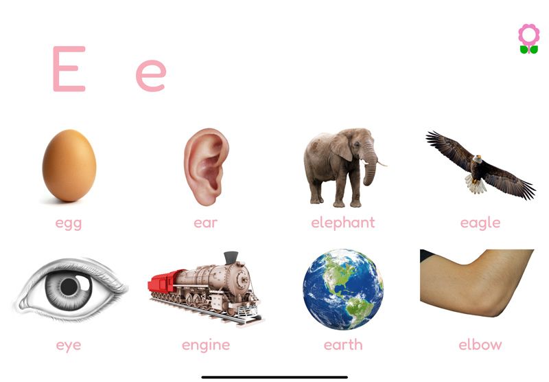 Words Starting with E