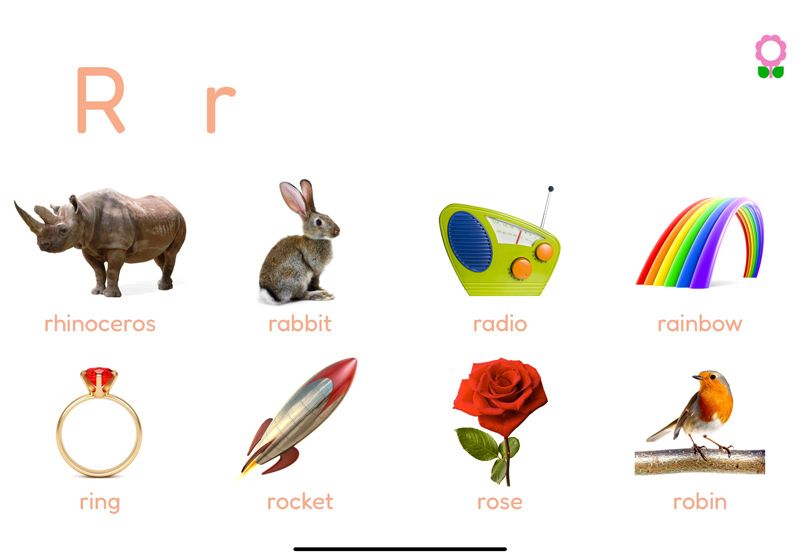 Words Starting with R