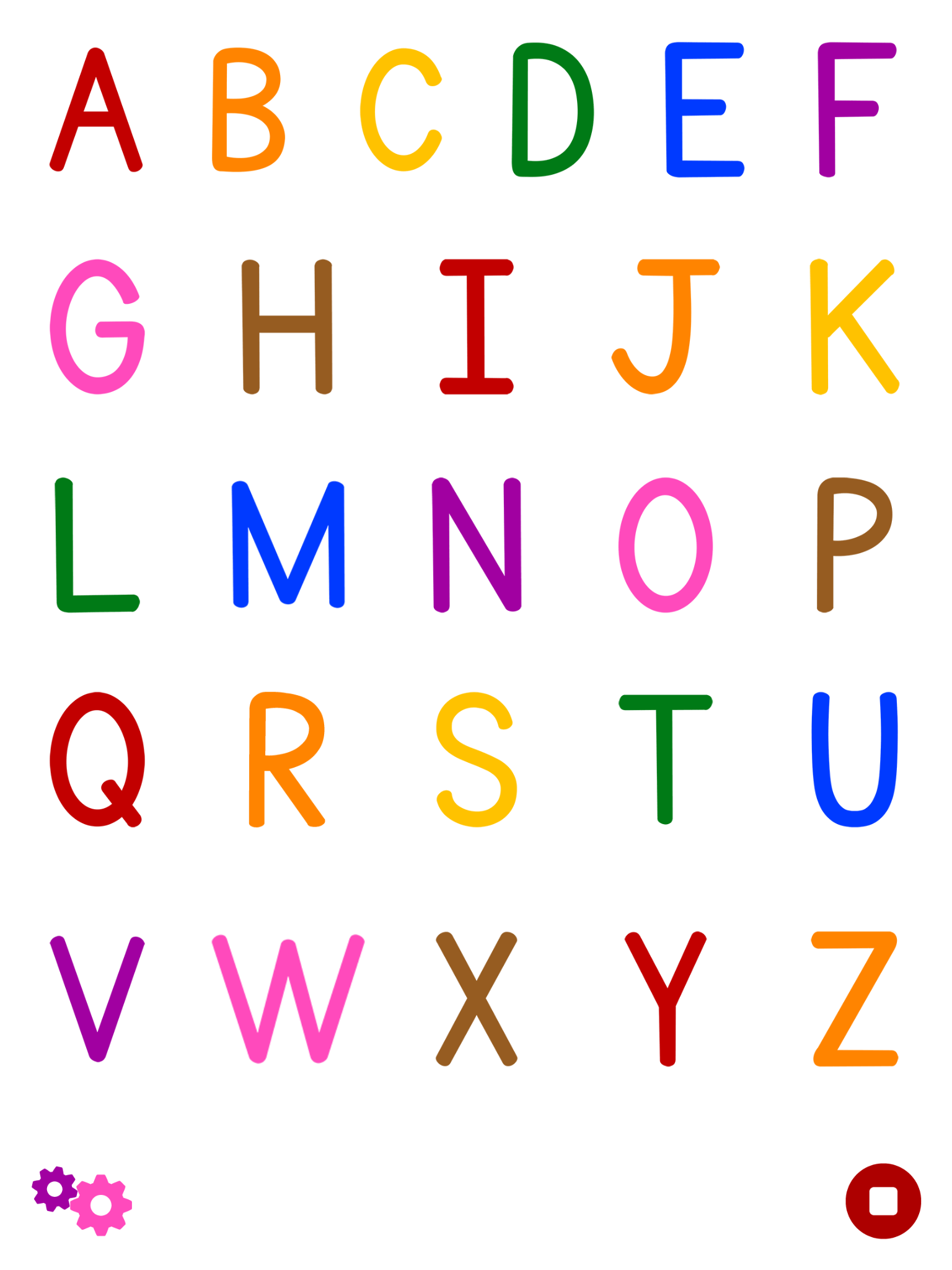 Abc Alphabet For Children Abc Alphabet For Kids Learning Alphabets